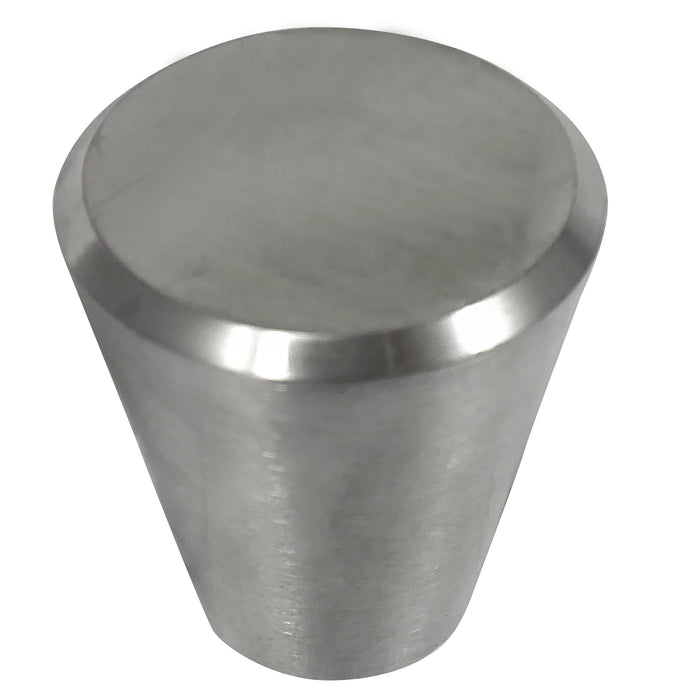 Paradise Bathworks 88905 Brickell Stainless Steel Cone Knob  - 1 1/4" (89101)
