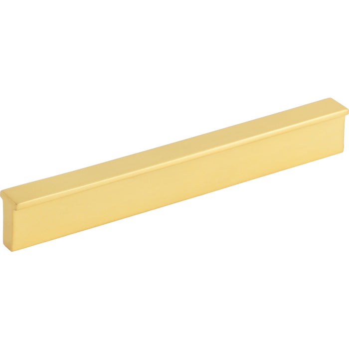 Elements 821-128BG Brewer Brewer (128mm) Center-to-Center Pinch Pull Brushed Gold