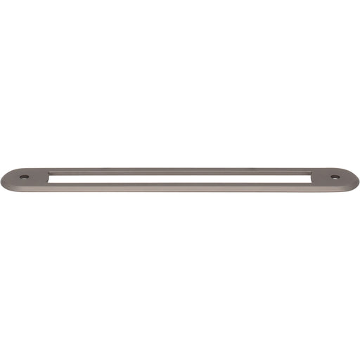 Top Knobs TK3354AG Brockwell 6 5/16" Center to Center Pull Backplate Ash Gray - KnobDepot