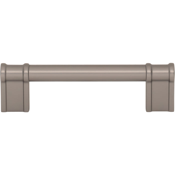 Top Knobs TK3382AG Newburn 3 3/4" Center to Center Bar Pull Ash Gray - KnobDepot