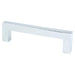 Berenson 9010-4026-P Contemporary Advantage One 96mm CC Polished Chrome Square Pull - KnobDepot