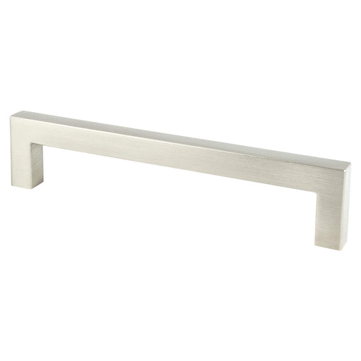 Berenson 9012-4BPN-P Contemporary Advantage One 128mm CC Brushed Nickel Square Pull - KnobDepot
