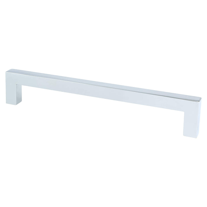 Berenson 9016-4026-P Contemporary Advantage One 160mm CC Polished Chrome Square Pull - KnobDepot