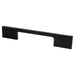 Berenson 9024-4055-P Contemporary Advantage Two 96mm CC Matte Black Rectangle Pull - KnobDepot