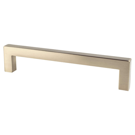 Berenson 9026-40CZ-P Contemporary Advantage One 128mm CC Champagne Square Pull - KnobDepot