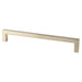 Berenson 9028-40CZ-P Contemporary Advantage One 192mm CC Champagne Square Pull - KnobDepot