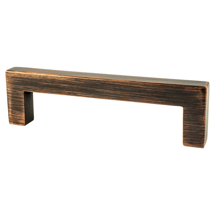Berenson 9029-40VB-P Contemporary Advantage One 96mm CC Verona Bronze Square Pull - KnobDepot