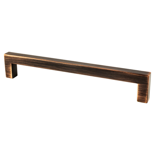 Berenson 9031-40VB-P Contemporary Advantage One 160mm CC Verona Bronze Square Pull - KnobDepot