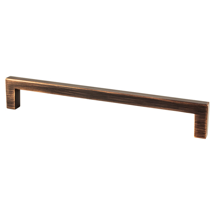 Berenson 9032-40VB-P Contemporary Advantage One 192mm CC Verona Bronze Square Pull - KnobDepot