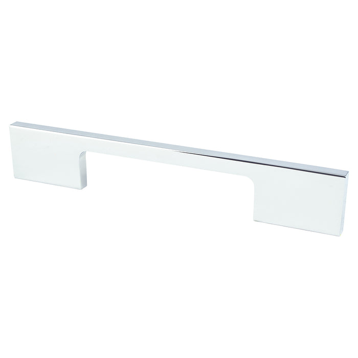 Berenson 9034-4026-P Contemporary Advantage Two 96mm CC Polished Chrome Rectangle Pull - KnobDepot