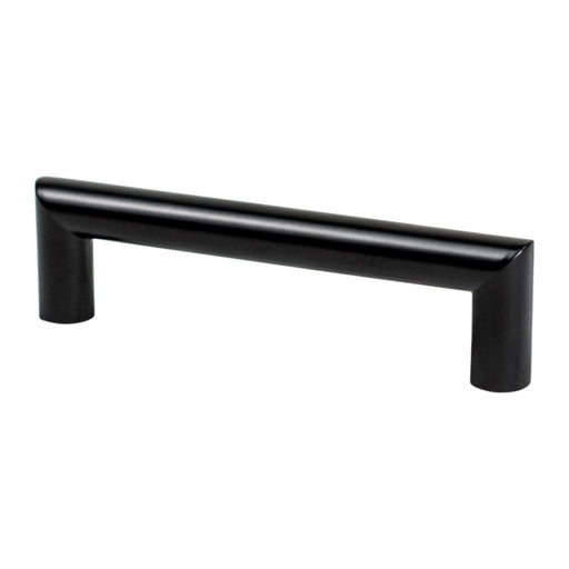 Berenson 9042-1055-P Transitional Advantage Four 96mm CC Matte Black Bar Pull - KnobDepot