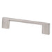 Berenson 9048-4BPN-P Transitional Advantage Four 96mm CC Brushed Nickel Rectangle Pull - KnobDepot