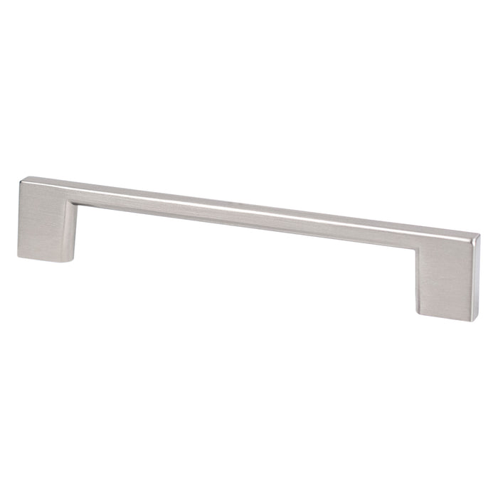 Berenson 9052-4BPN-P Transitional Advantage Four 128mm CC Brushed Nickel Rectangle Pull - KnobDepot