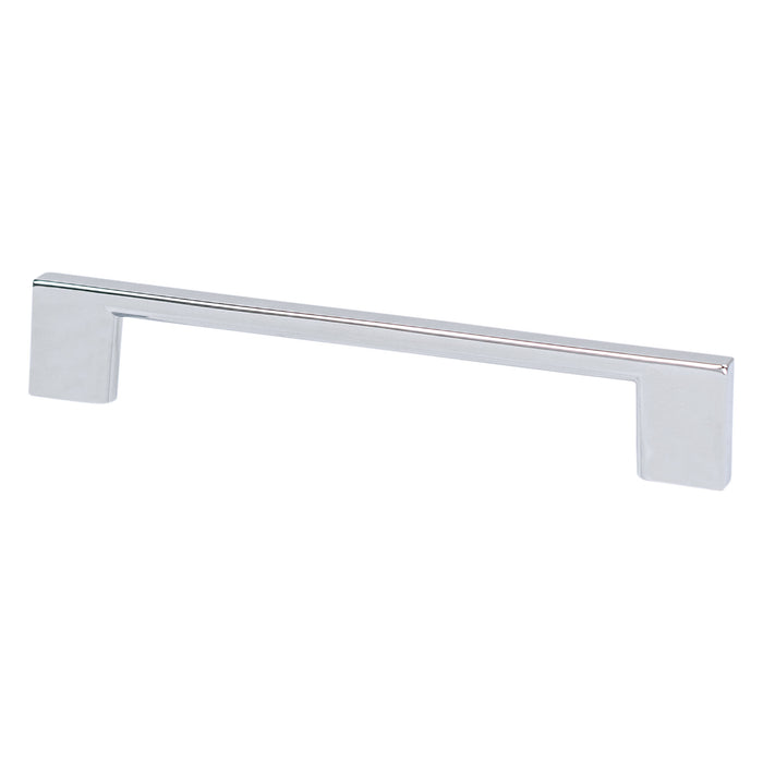 Berenson 9054-4026-P Transitional Advantage Four 128mm CC Polished Chrome Rectangle Pull - KnobDepot