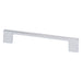 Berenson 9054-4026-P Transitional Advantage Four 128mm CC Polished Chrome Rectangle Pull - KnobDepot