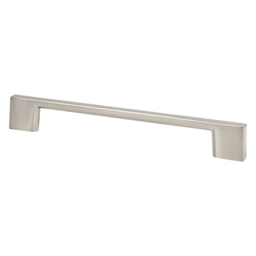 Berenson 9056-4BPN-P Transitional Advantage Four 160mm CC Brushed Nickel Rectangle Pull - KnobDepot