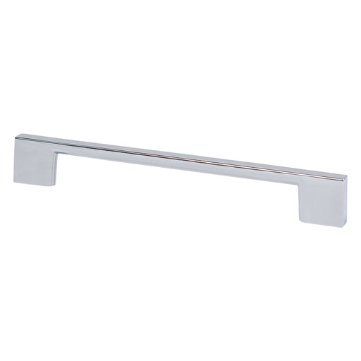 Berenson 9058-4026-P Transitional Advantage Four 160mm CC Polished Chrome Rectangle Pull - KnobDepot
