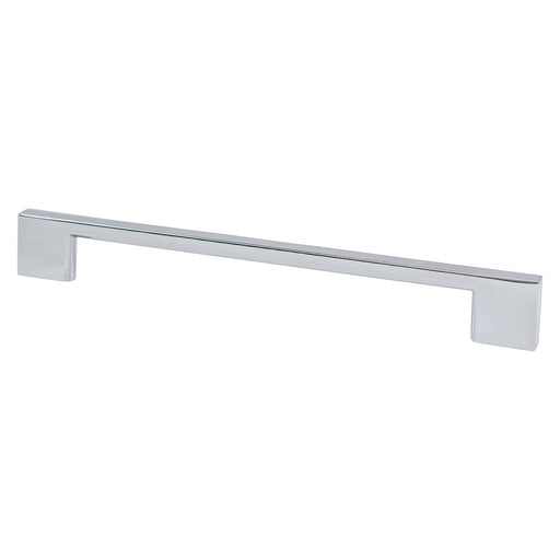 Berenson 9062-4026-P Transitional Advantage Four 192mm CC Polished Chrome Rectangle Pull - KnobDepot