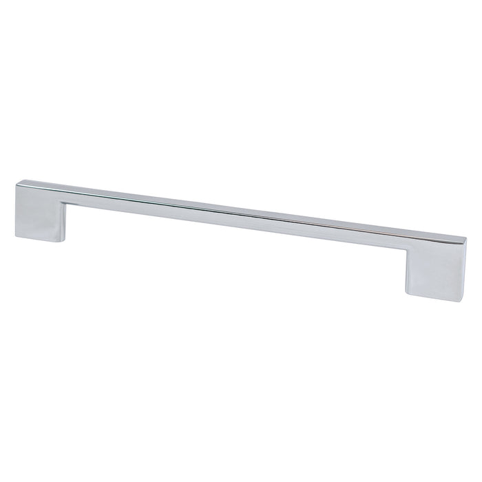 Berenson 9062-4026-P Transitional Advantage Four 192mm CC Polished Chrome Rectangle Pull - KnobDepot