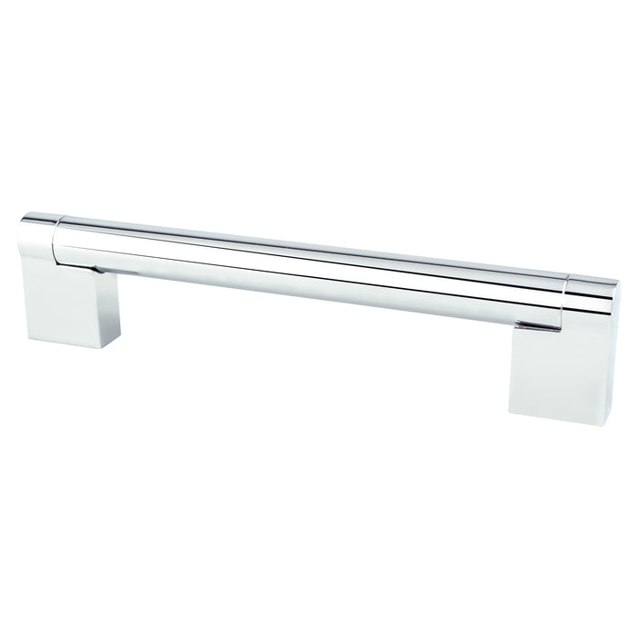 Berenson 9112-1026-P Contemporary Advantage Three 128mm CC Polished Chrome Bar Pull - KnobDepot
