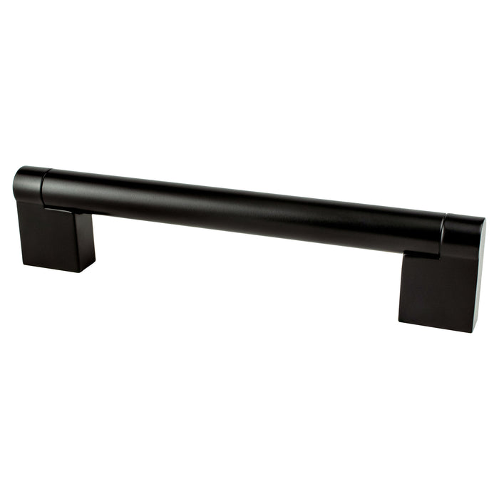 Berenson 9113-1055-P Contemporary Advantage Three 128mm CC Matte Black Bar Pull - KnobDepot