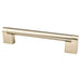 Berenson 9116-10CZ-P Contemporary Advantage Three 128mm CC Champagne Bar Pull - KnobDepot