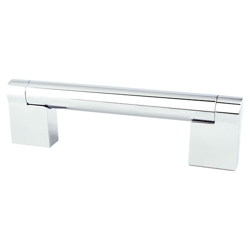 Berenson 9117-1026-P Contemporary Advantage Three 96mm CC Polished Chrome Bar Pull - KnobDepot