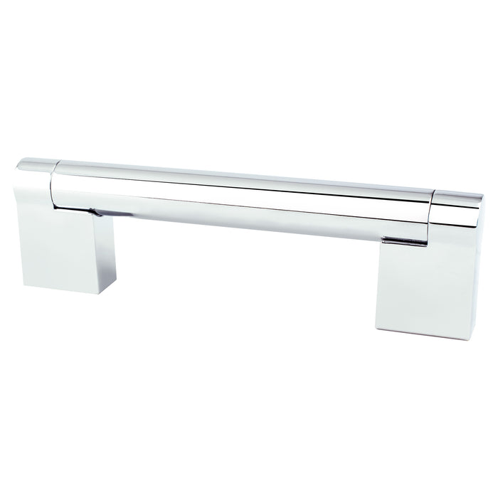 Berenson 9117-1026-P Contemporary Advantage Three 96mm CC Polished Chrome Bar Pull - KnobDepot