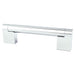 Berenson 9117-1026-P Contemporary Advantage Three 96mm CC Polished Chrome Bar Pull - KnobDepot