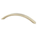 Berenson 9122-10CZ-P Contemporary Advantage Four 128mm CC Champagne Flat Arch Pull - KnobDepot