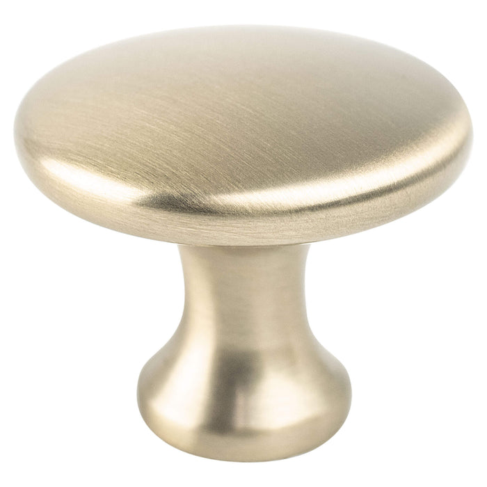 Berenson 9129-10CZ-P Contemporary Advantage Five Champagne Narrow Round Knob - KnobDepot