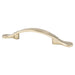 Berenson 9130-10CZ-P Traditional Advantage Four 3 inch CC Champagne Ringed Arch Pull - KnobDepot