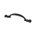 Berenson 9134-1055-P Traditional Advantage Four 3 inch CC Matte Black Rounded End Pull - KnobDepot