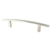 Berenson 9171-1BPN-P Transitional Advantage One 96mm CC Brushed Nickel Bow Pull - KnobDepot