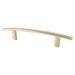 Berenson 9174-10CZ-P Transitional Advantage One 96mm CC Champagne Bow Pull - KnobDepot
