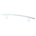 Berenson 9177-1026-P Transitional Advantage One 128mm CC Polished Chrome Bow Pull - KnobDepot