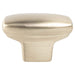 Berenson 9184-10CZ-P Transitional Advantage One Champagne Rounded Rectangle Knob - KnobDepot