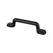 Berenson 9189-1055-P Traditional Advantage Two 3 inch CC Matte Black Rounded End Pull - KnobDepot