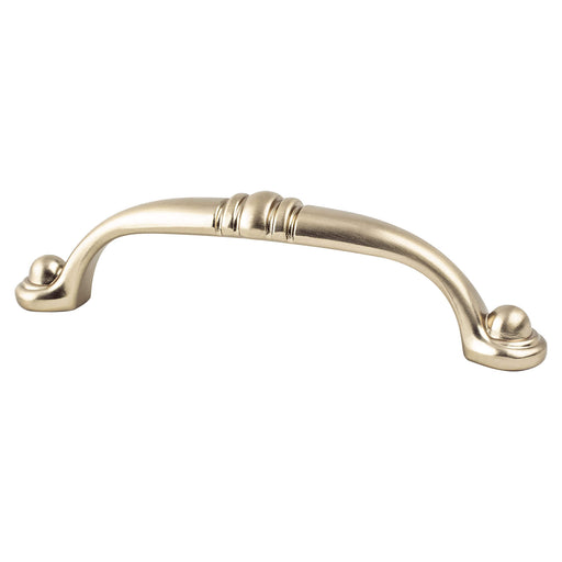Berenson 9192-10CZ-P Traditional Advantage Three 96mm CC Champagne Antique Pull - KnobDepot