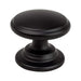 Berenson 9193-1055-P Traditional Advantage Two Matte Black Tiered Knob - KnobDepot