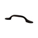 Berenson 9196-1055-P Traditional Advantage One 3 inch CC Matte Black Rounded End Pull - KnobDepot