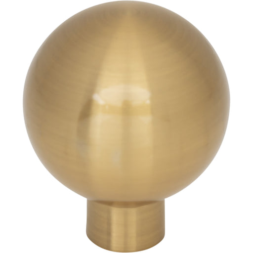 Top Knobs TK3340HB Brockwell 1 1/8" Diameter Round Knob Honey Bronze - KnobDepot