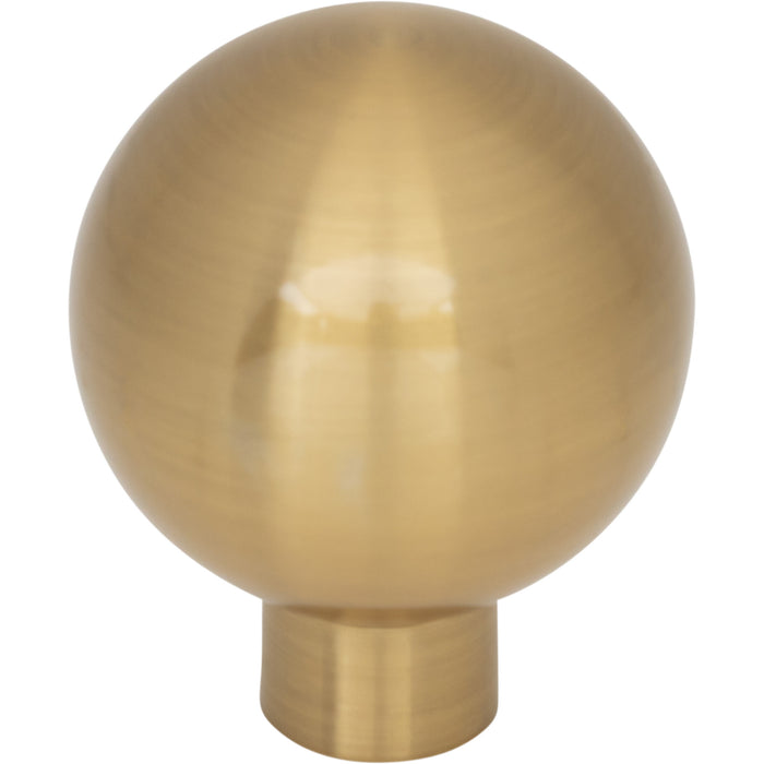 Top Knobs TK3340HB Brockwell 1 1/8" Diameter Round Knob Honey Bronze - KnobDepot