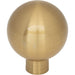 Top Knobs TK3340HB Brockwell 1 1/8" Diameter Round Knob Honey Bronze - KnobDepot