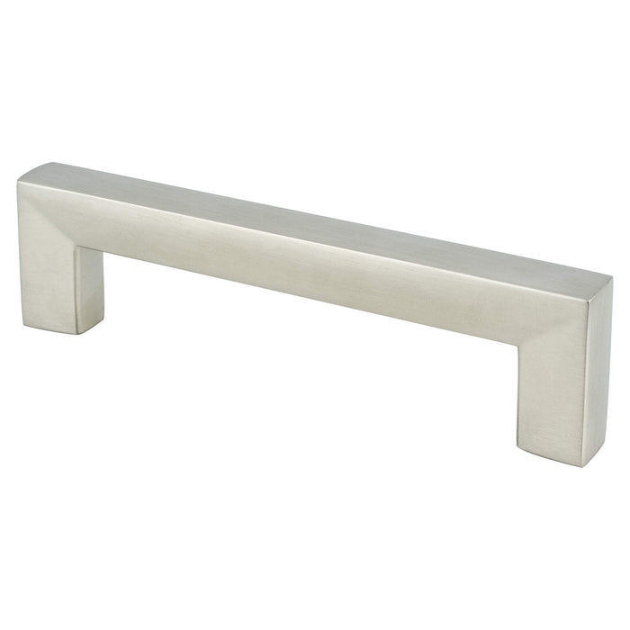 R. Christensen 9287-1BPN-C Square 96mm CC Brushed Nickel Pull Brushed Nickel