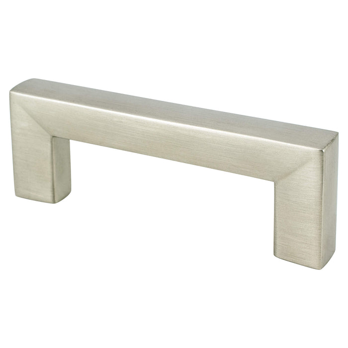 R. Christensen 9290-1BPN-C Square 64mm CC Brushed Nickel Pull Brushed Nickel