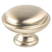 Berenson 9347-10CZ-P Traditional Advantage One Champagne Rimmed Knob - KnobDepot