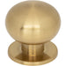 Top Knobs TK3330HB Lambert 1 1/4" Diameter Round Knob Honey Bronze - KnobDepot