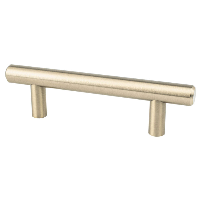 Berenson 9540-20CZ-P Transitional Advantage Two 3 inch CC Champagne T-Bar Pull - KnobDepot