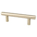 Berenson 9540-20CZ-P Transitional Advantage Two 3 inch CC Champagne T-Bar Pull - KnobDepot